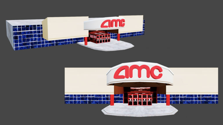 Day 57: AMC Building Textured