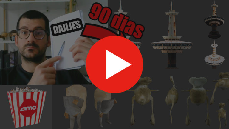 Day 90: Video about my 3 Months of Dailies