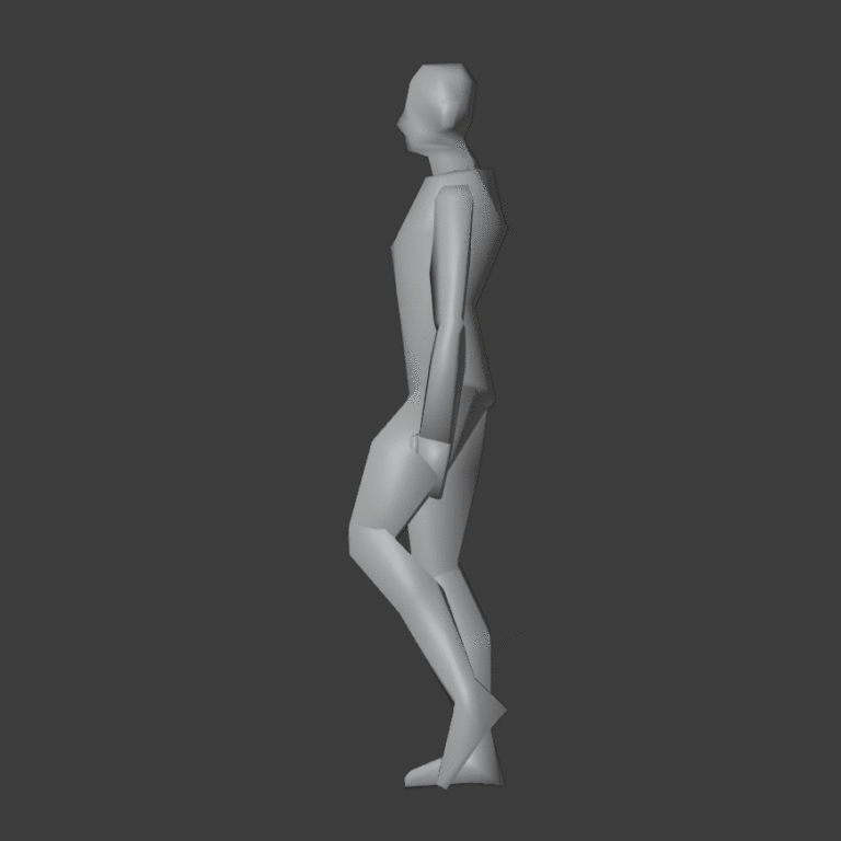 Day 98: Human Bad Walk Animation