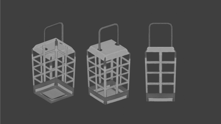 Day 104: Lamp Low Poly Textured