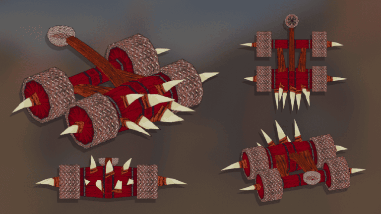 Day 129: Horde Catapult (WoW PS1)